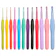 St.Kunkka Aluminum Crochet Hook Ergonomic Soft Handle 1