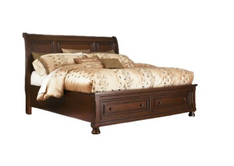 Porter Queen Sleigh Storage Bed 1