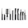 Gladking 10 Pcs. Professional Comb Set 1