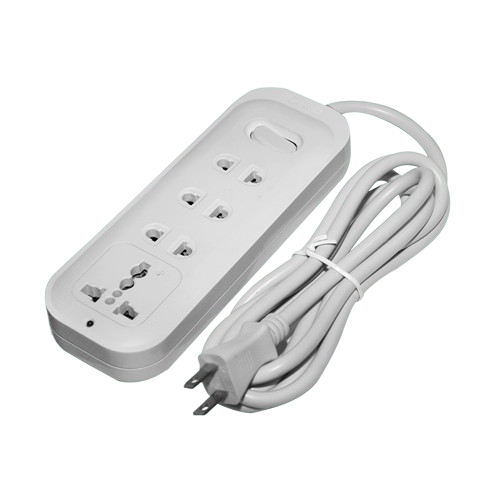 Extension Cord Set With Universal Outlet and Switch 1