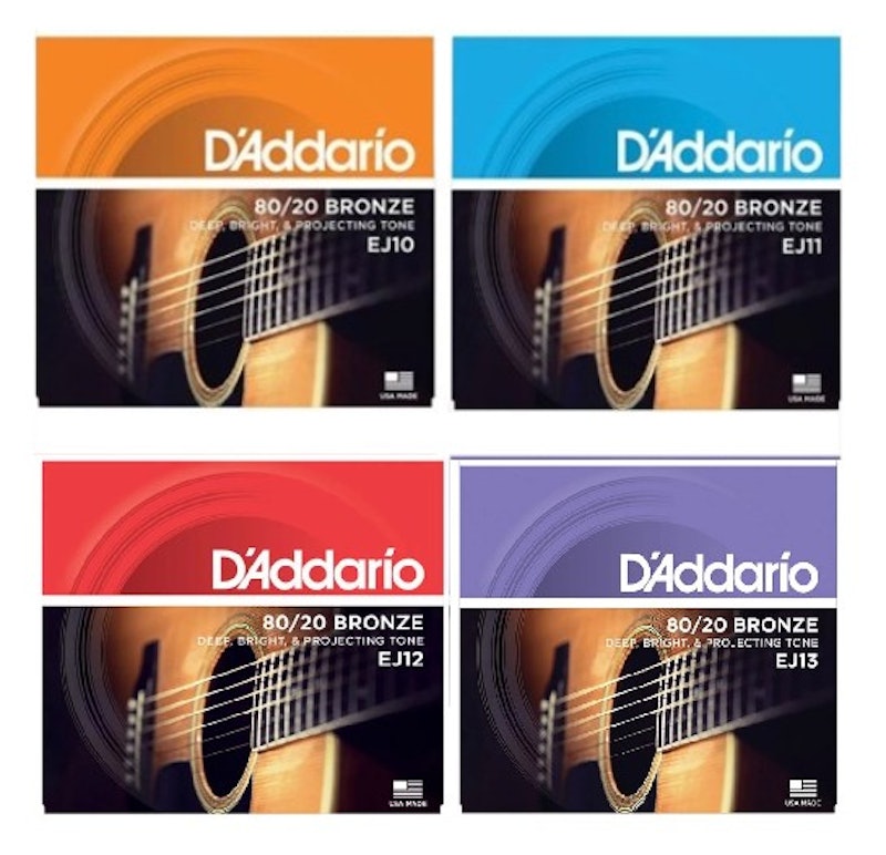 EJ 80/20 Acoustic Guitar Strings 2