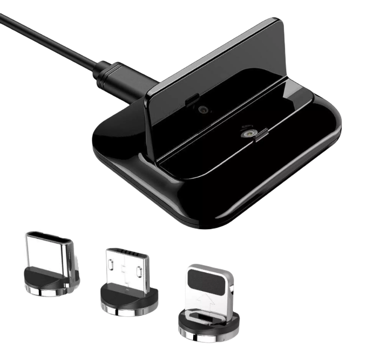 Phone Stand With Magnetic Charger 1