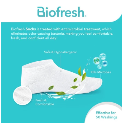 Ladies’ Antimicrobial Organic Socks 3