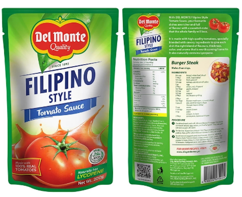 Filipino Style Tomato Sauce with 100% Real Tomatoes - 200g 1