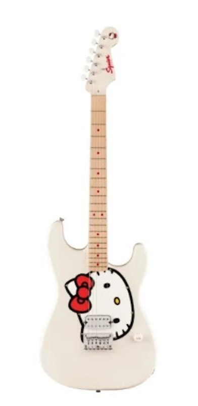 Fender x Hello Kitty Stratocaster Limited Edition Electric Guitar 1