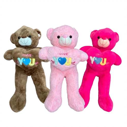 Human Size Teddy Bear With Heart	 3