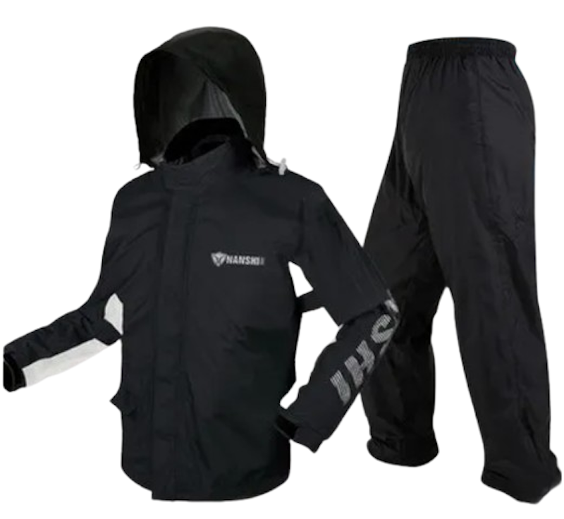 Motorcycle Harley Style Full-body Raincoat 1