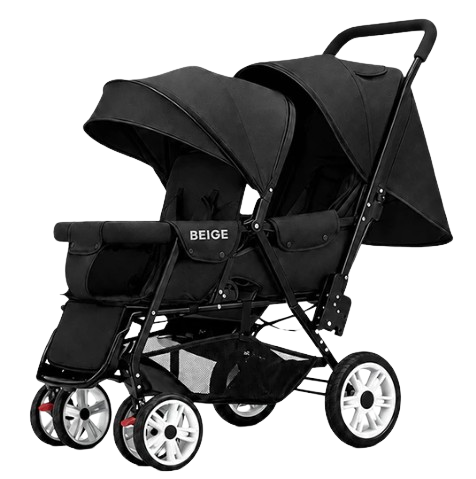 Twin Stroller for 1–4 Yrs up to 50 kg 	 1