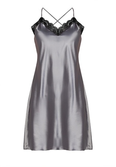 Kaya Charmeuse Satin Chemise 3