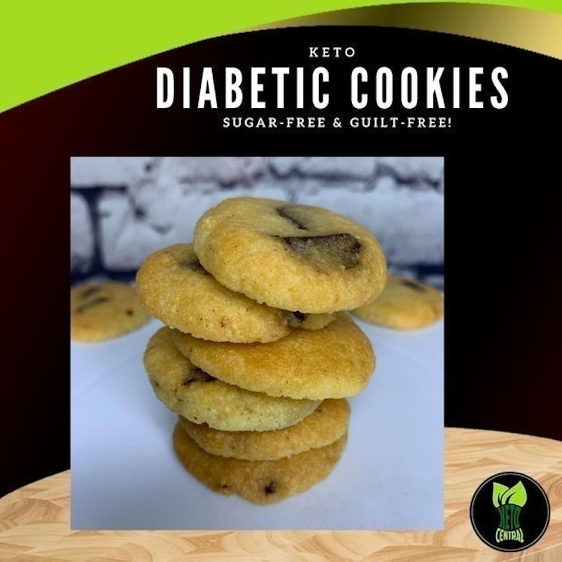 Keto Diabetic Chocolate Chip Cookies 2