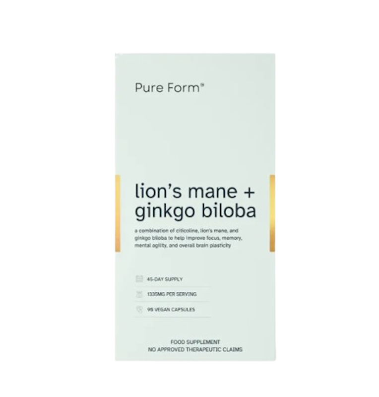 Lion's Mane + Ginkgo Biloba 1