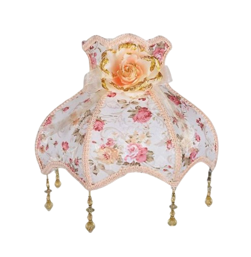 Vintage Lace Lamp Shade 1