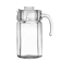 Delisoga Glassware Transparent Large Capacity Cold Water Glass Clear Pitcher 1