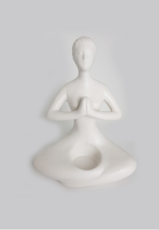 Yoga Figurine Tealight Candle Holder 1