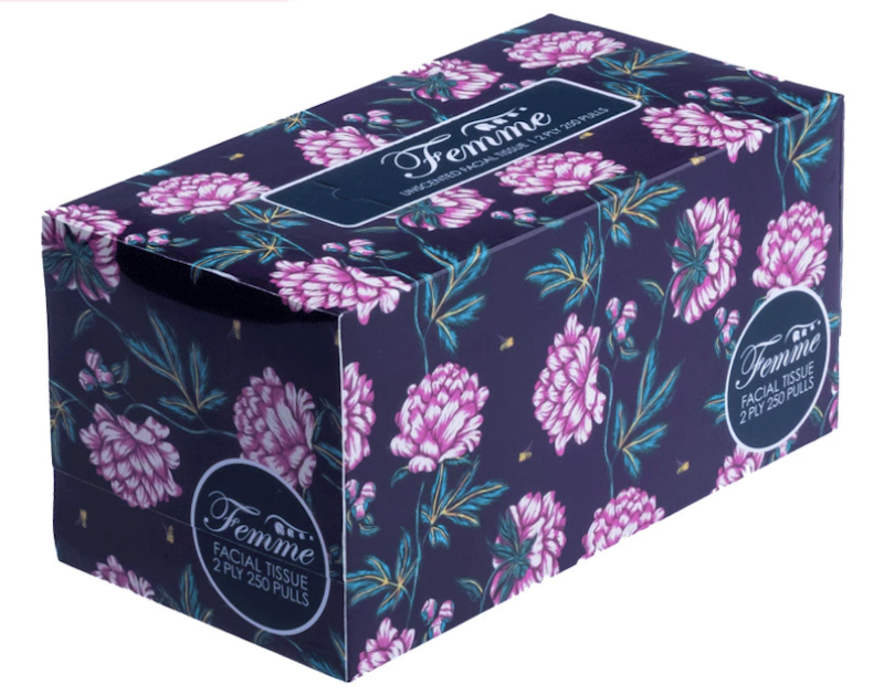 Large Box Facial Tissue 1