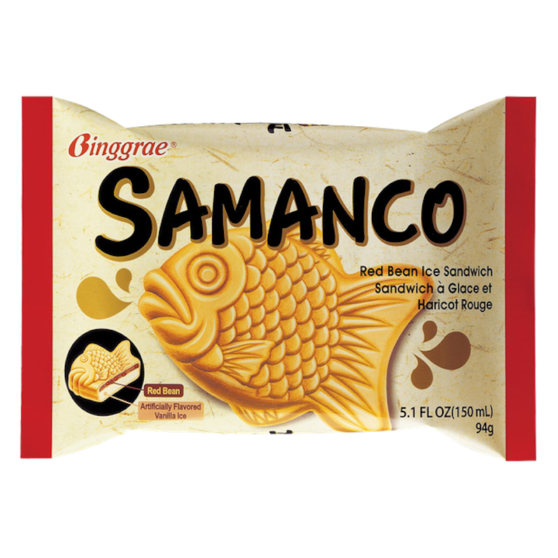 Samanco Red Bean Ice Sandwich 1
