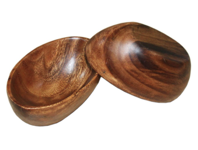 Oval Wooden Bowl 2