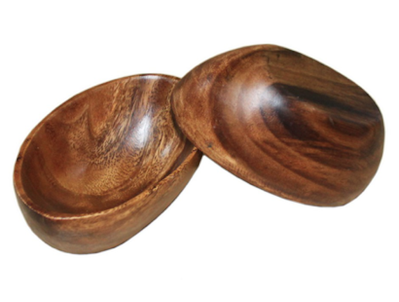 Oval Wooden Bowl 2