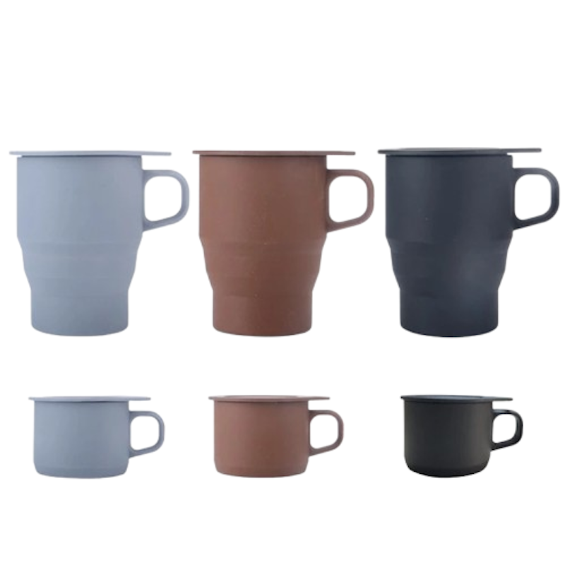 Travel Silicone Collapsible Cup Foldable Mug With Cup 1