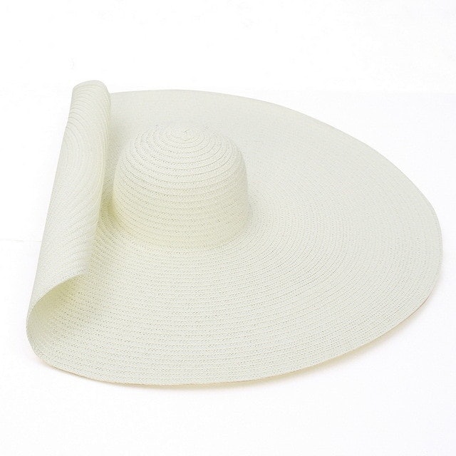 Oversized Straw Hat  2