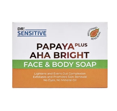 Papaya Plus AHA Bright Face and Body Soap 1