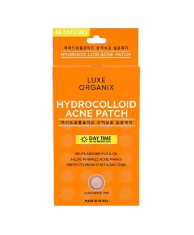 Hydrocolloid Acne Spot Patch Day 1
