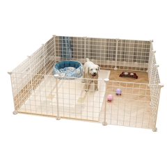 DIY Steel Panel Extendable Dog Cage