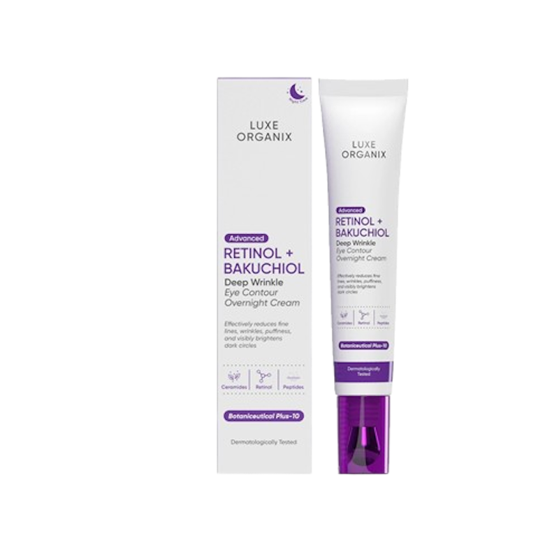 Retinol + Bakuchiol Overnight Eye Cream 1