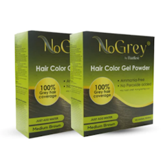 HAIR COLOR Gel Powder Twin Pack - Peroxide Free, Ammonia Free