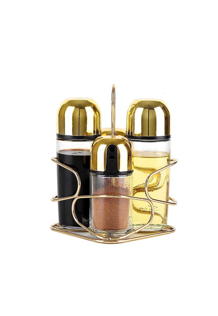 Premium Gold Condiment Set 3