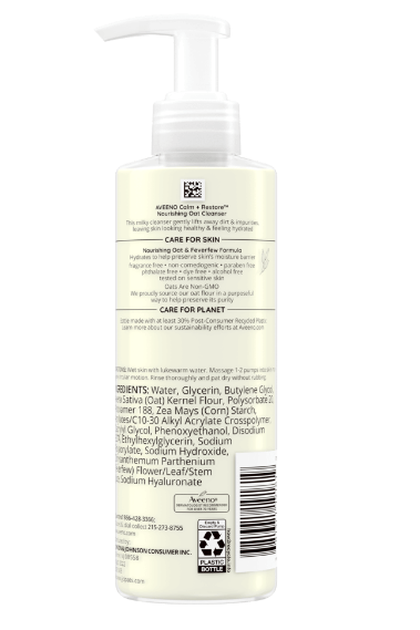 Face Calm+Restore Nourishing Oat Cleanser 2