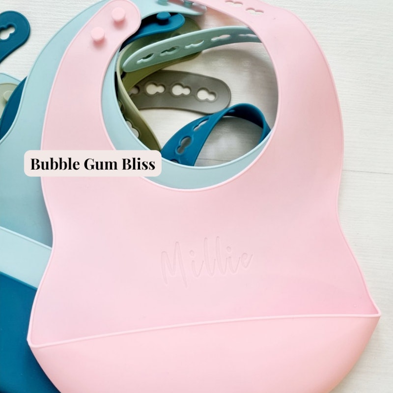 SiliBibs Personalized Silicon Bibs 4