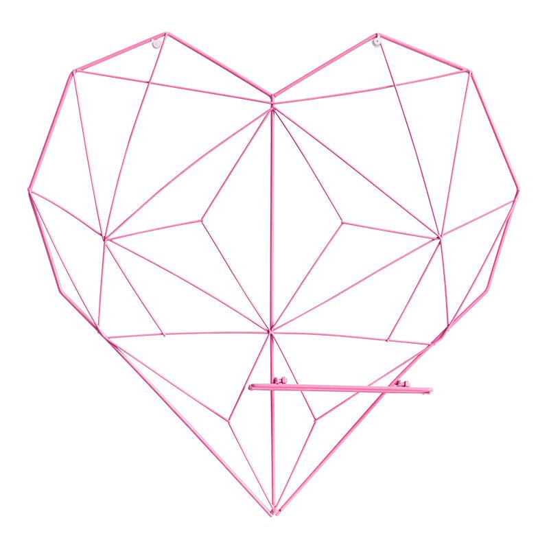 Heart Shaped Metal Grid 2
