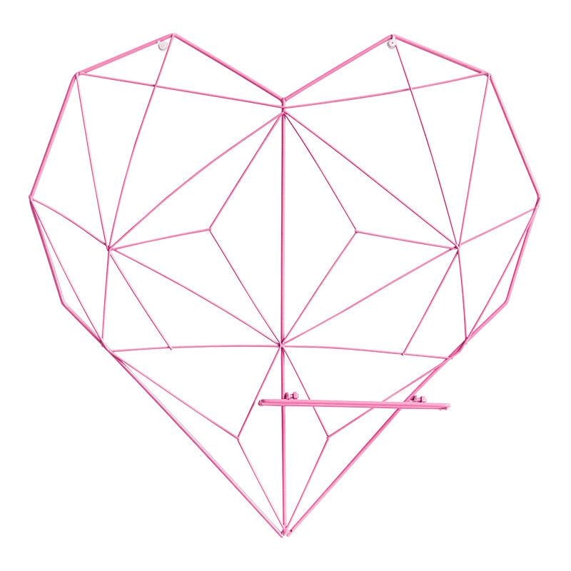 Heart Shaped Metal Grid 2