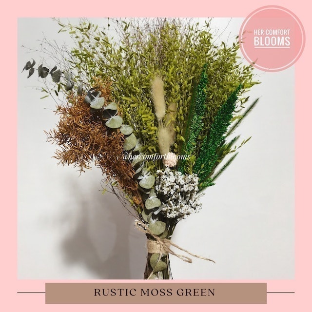 Dried Flowers: Rustic Colored Theme 4