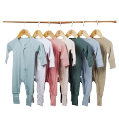 Baby Organic Bamboo Zip Sleepsuit 0-24 months