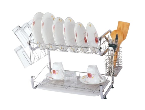 2 Layer Dish Drainer	  2
