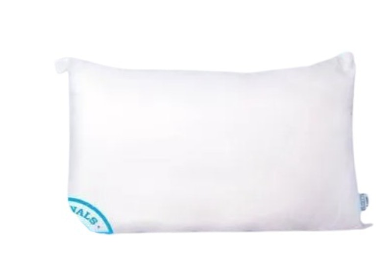 Luxe 20 Inch X 30 White Contour Pillow 2