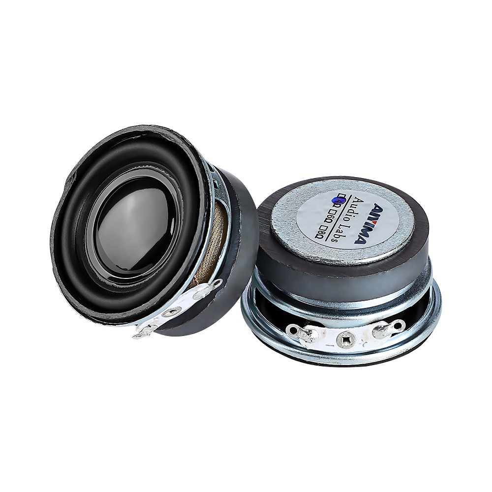 1.5 Inch 40 hm 3W Audio Portable Speakers  (2 Pcs) 1