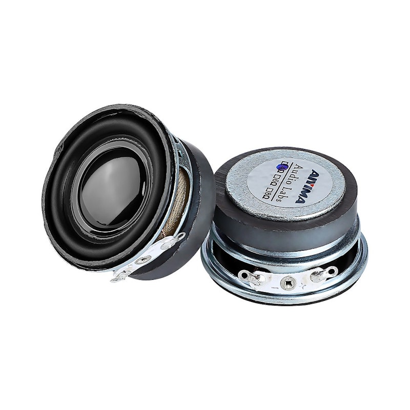 1.5 Inch 40 hm 3W Audio Portable Speakers (2 Pcs) 1