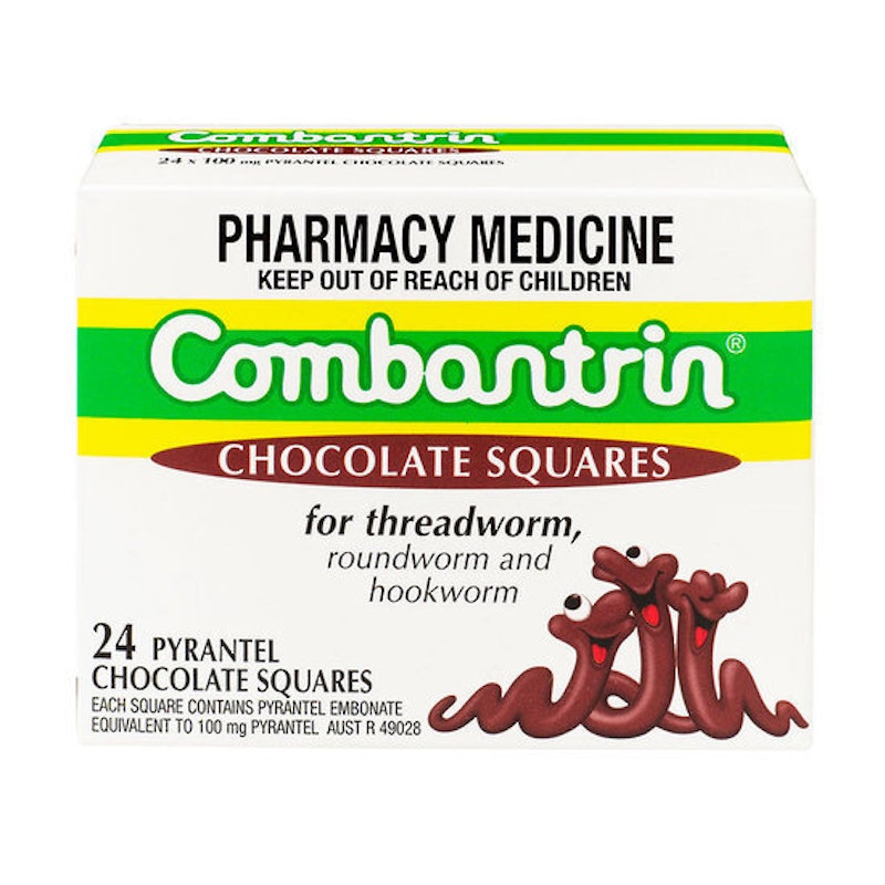 Combantrin Chocolate Squares 1