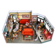 DIY Miniature Central Perk Dollhouse Set