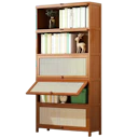 Bamboo Storage Cabinet Rattan Door