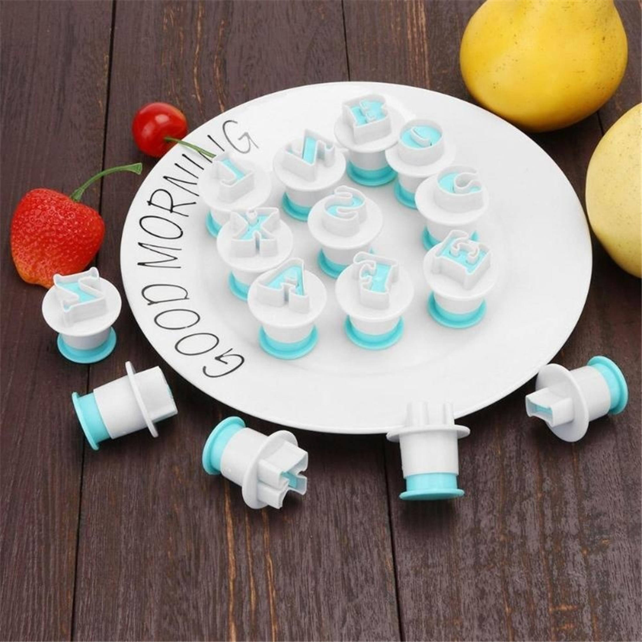 Alphabet Letter Number Fondant Cutter 4