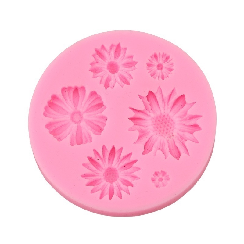 Flower Shaped Fondant Mold 4