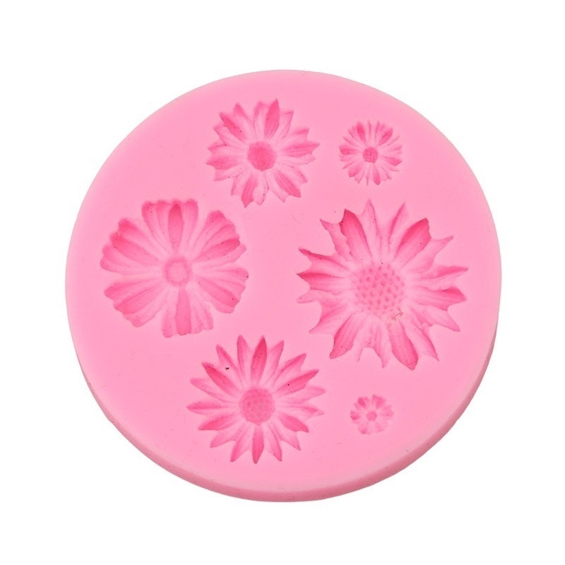 Flower Shaped Fondant Mold 4