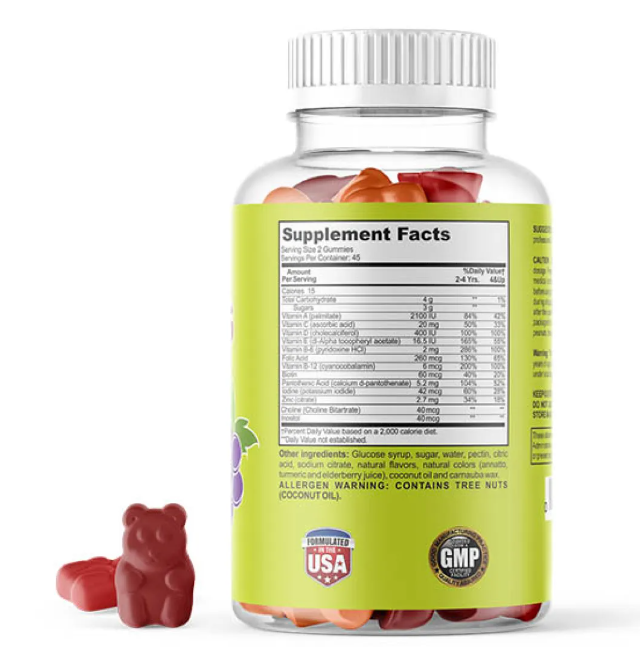 All-Natural Multivitamins for Kids 	 	 2