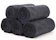 null Black Towel Microfiber Fabric 1
