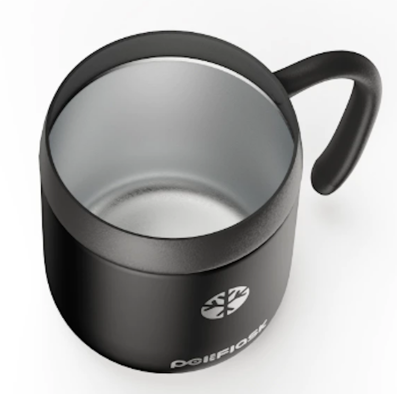 Stainless Steel Coffee Mug With Leakproof Lid 4