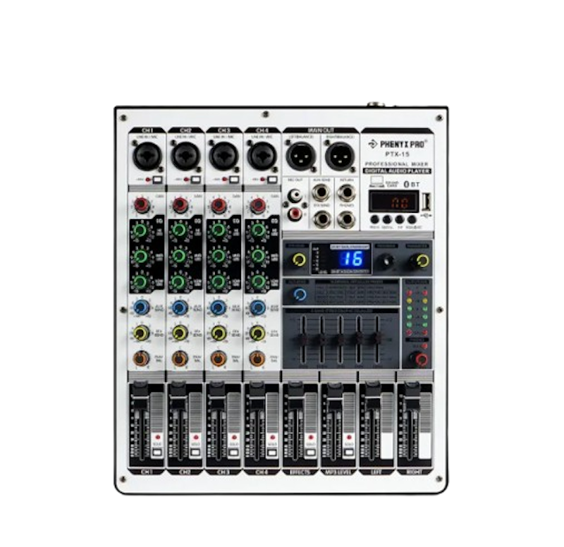 4-Channel Mixing Console 1